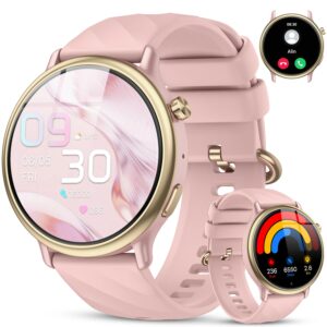 smart watch for women fitness tracker: waterproof digital mens watches make answer call smartwatch for android phone iphone samsung compatible step running pedometer sleep spo2 heart rate monitor