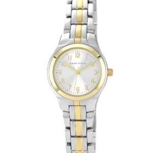 anne klein women's 105491svtt two tone dress watch